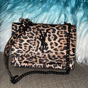 Leopard Pattern Crossbody Bag